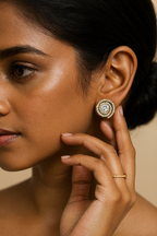Spiral Radiance Diamond Studs