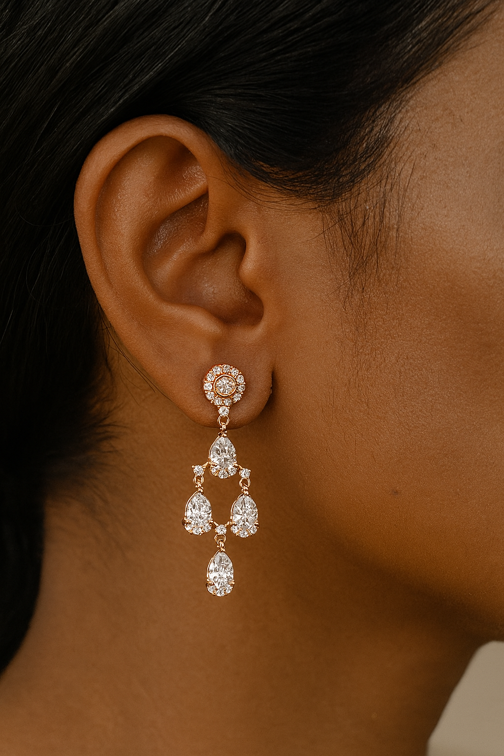 Waterfall Drop Earring