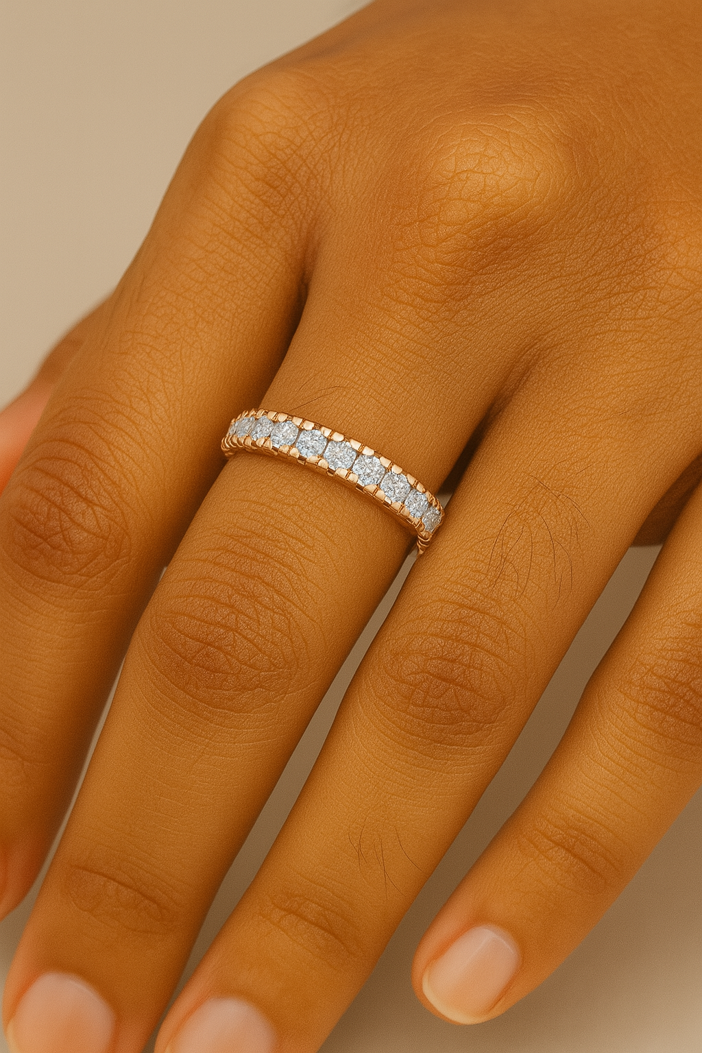 Round Brilliant Diamond Eternity Ring