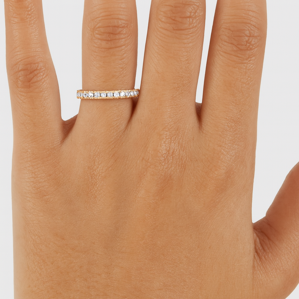 Round Brilliant Diamond Eternity Ring