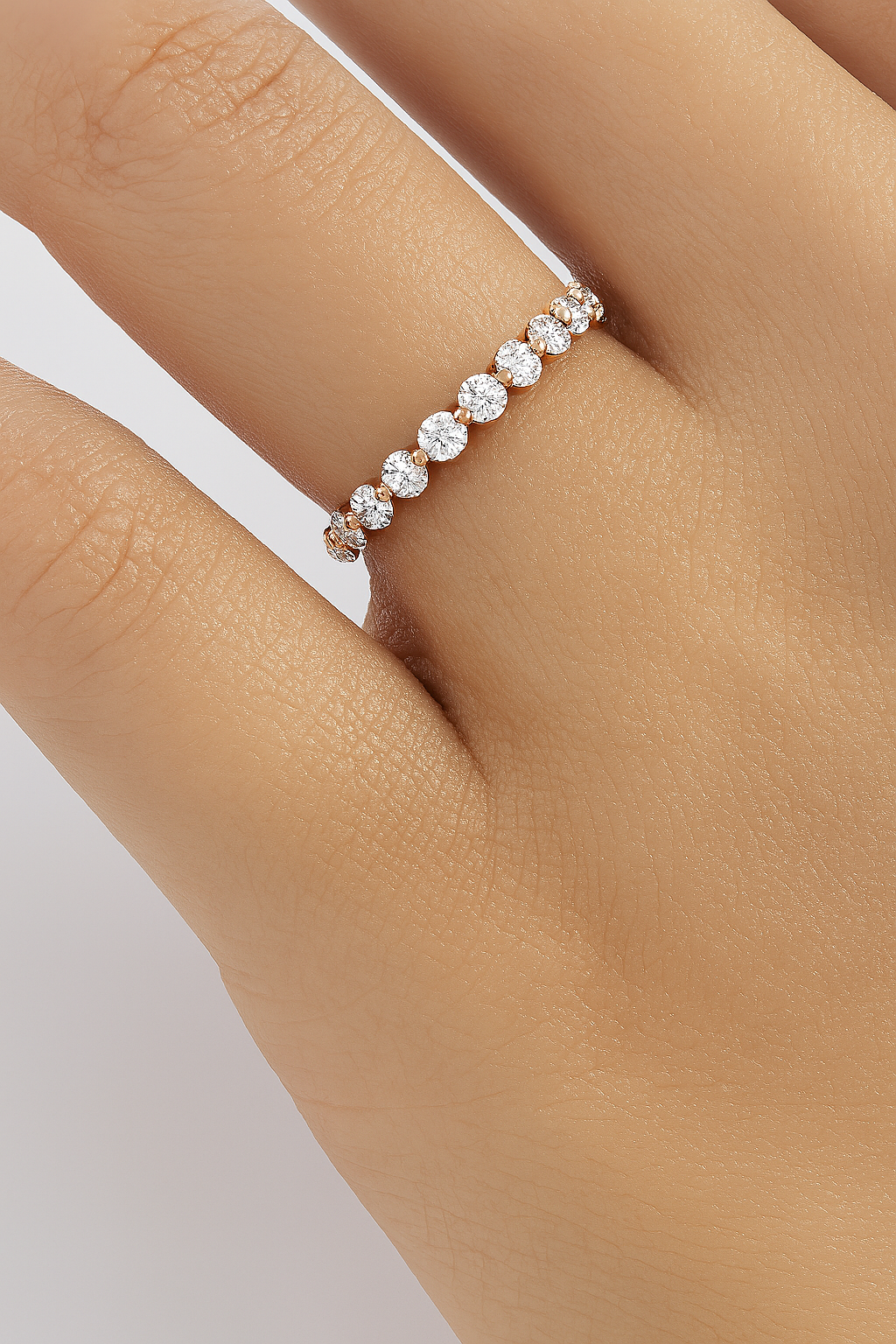 Brilliant Round Diamond Eternity Ring