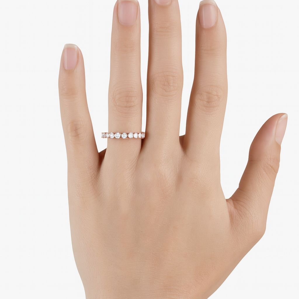 Brilliant Round Diamond Eternity Ring
