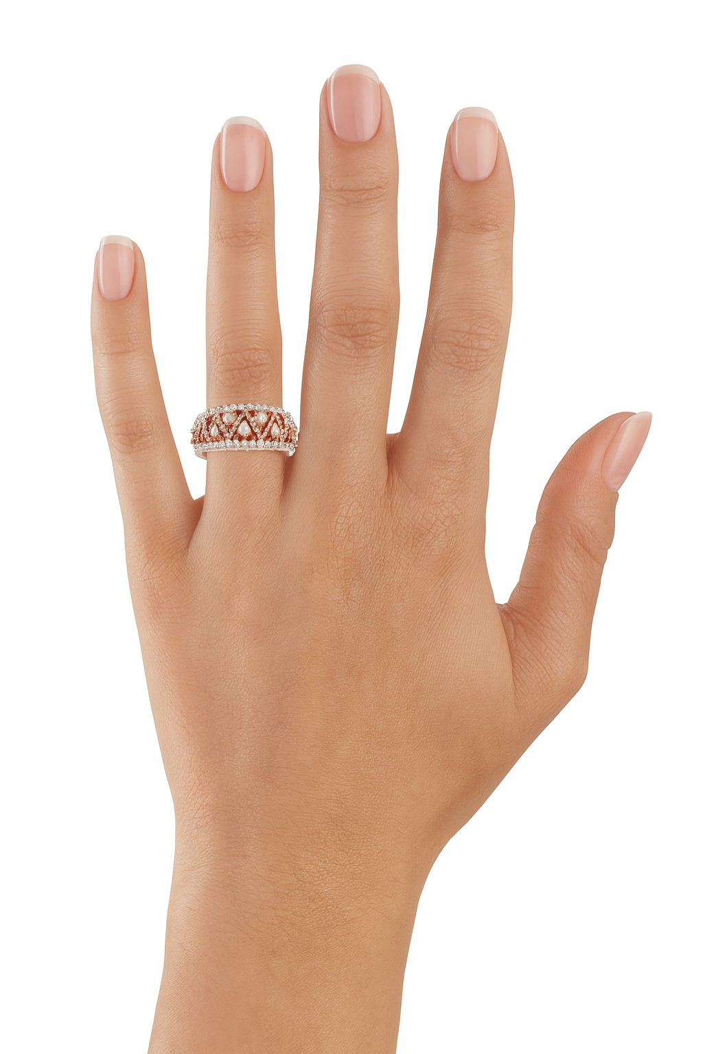 Diamond Stackable Band Ring