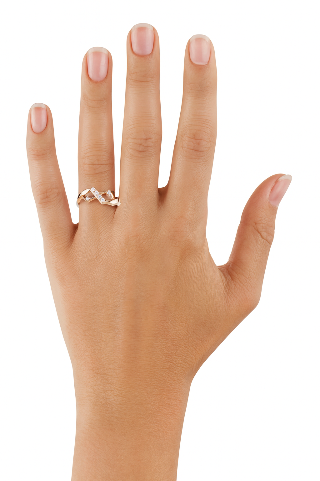 Sparkling Infinity Diamond Ring