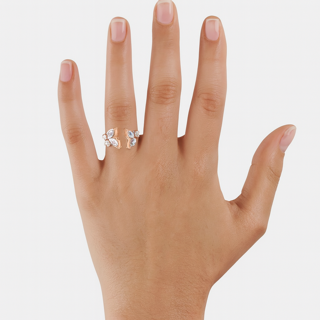 Floral Inspired Diamond Ring