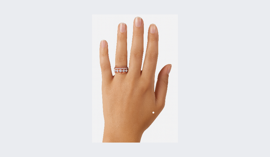 Aura Float Diamond Ring