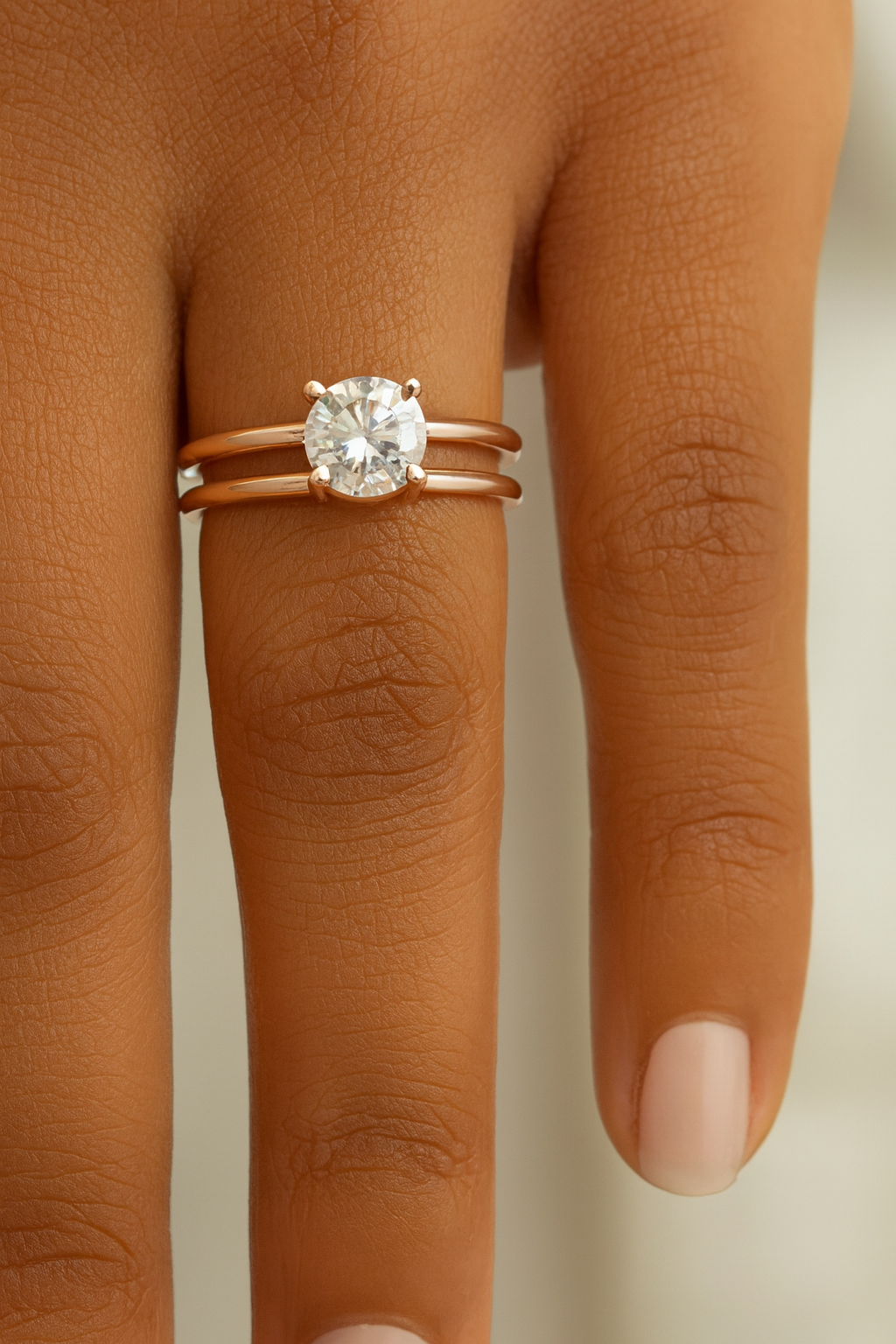 Round Cut Diamond Solitaire Ring