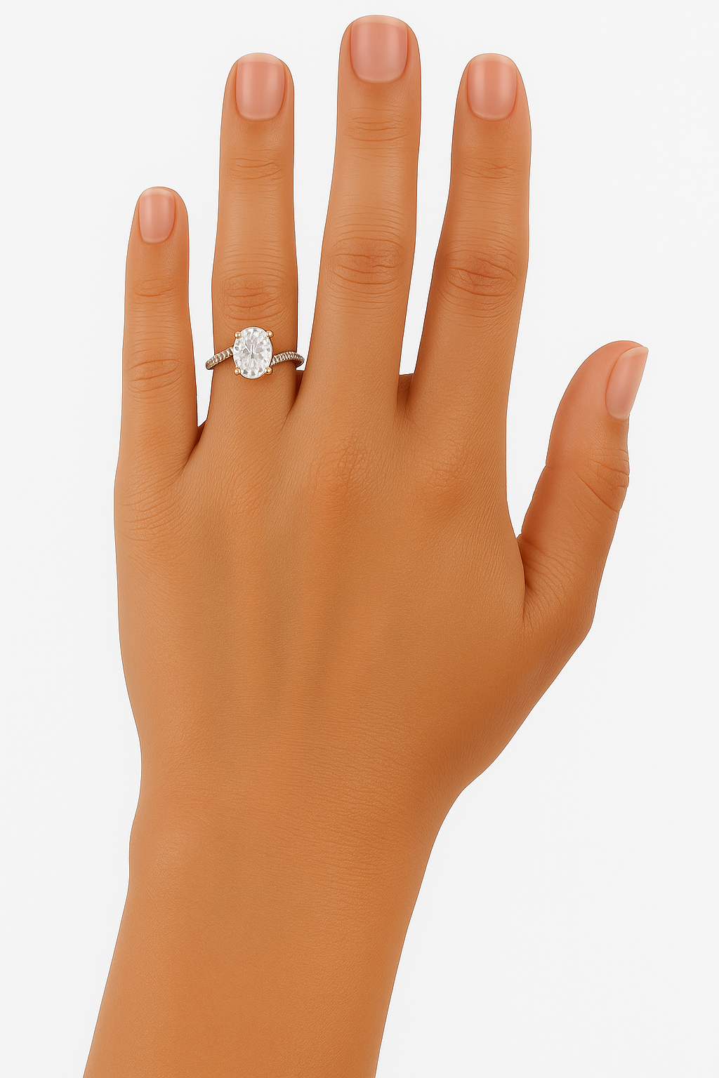 Oval Twisted Galaxy Ring