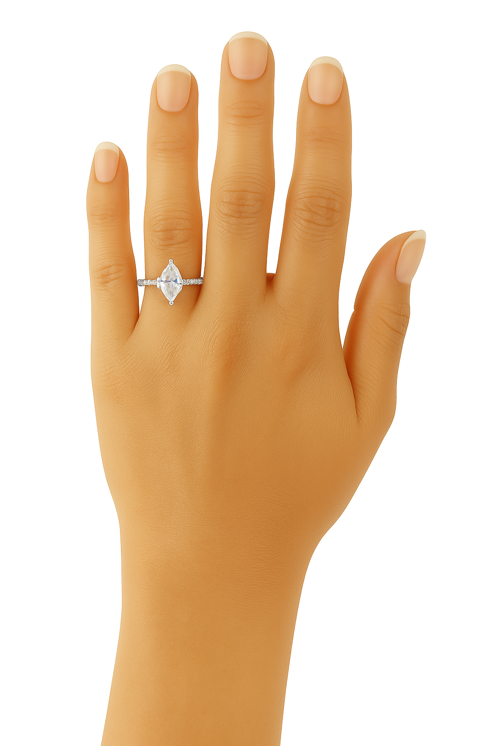 Vintage Marquise Engagement Ring