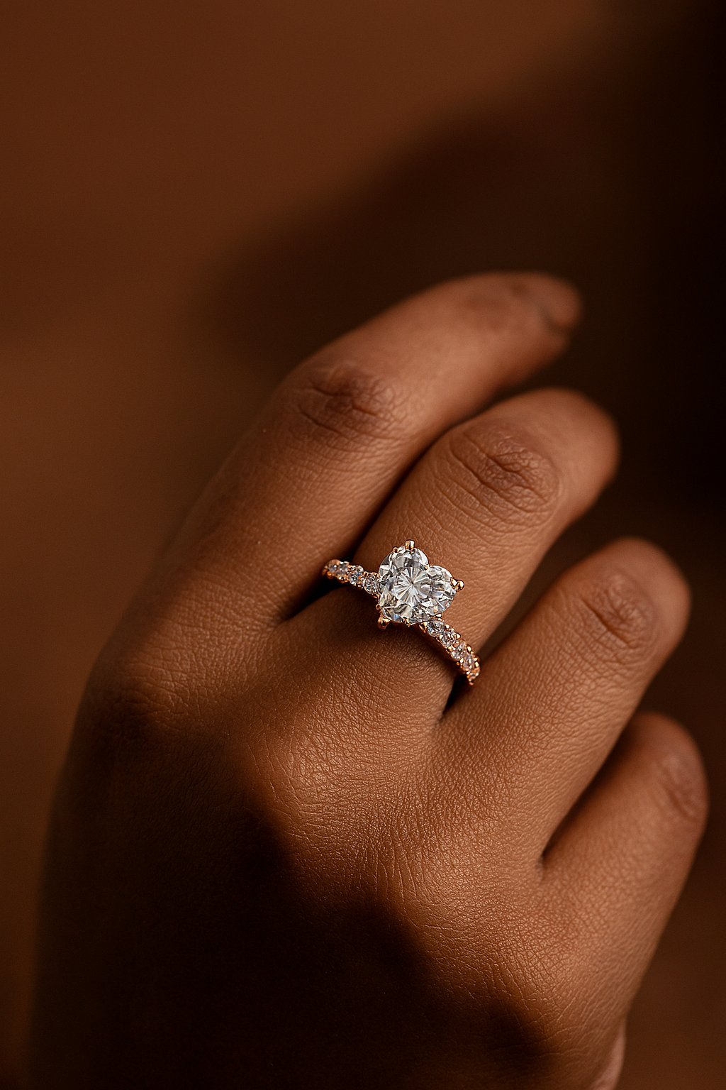 Nova Heart Shape Diamond Ring