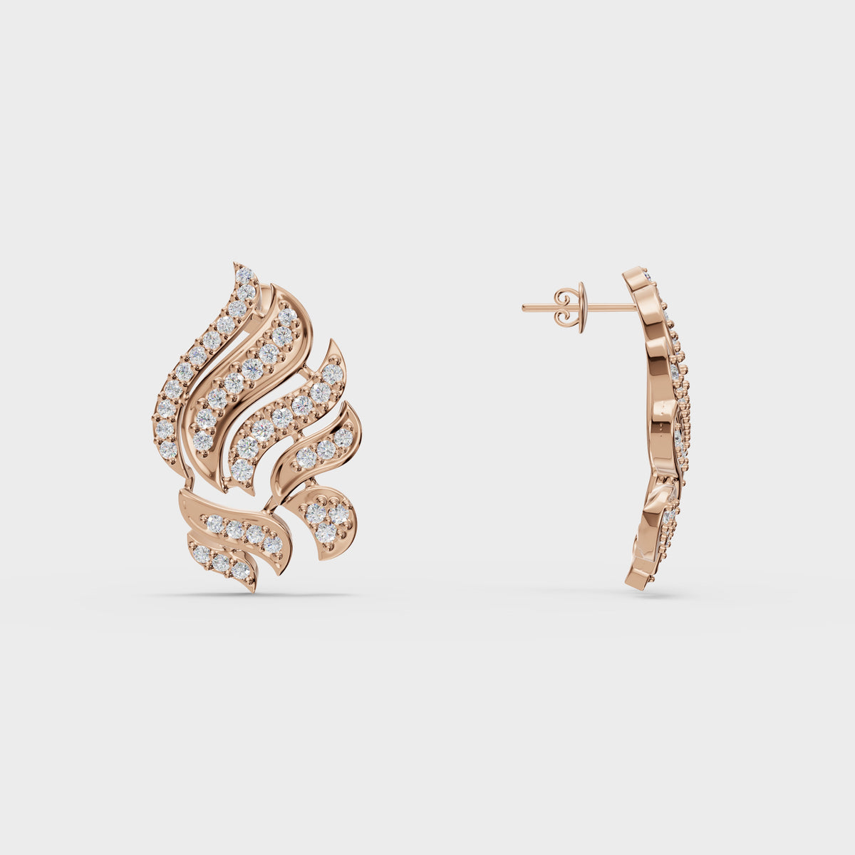 Floral Arc Earring