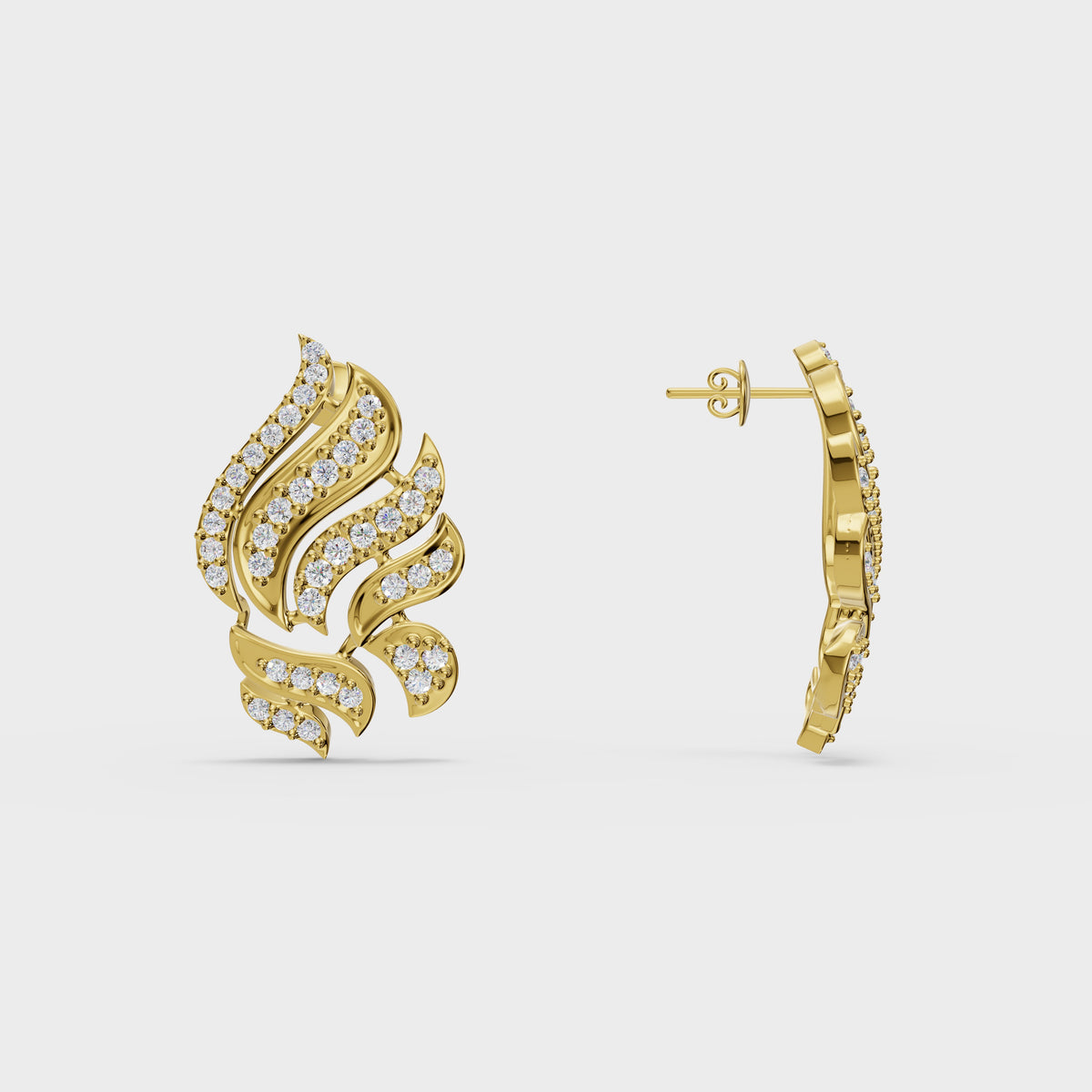 Floral Arc Earring