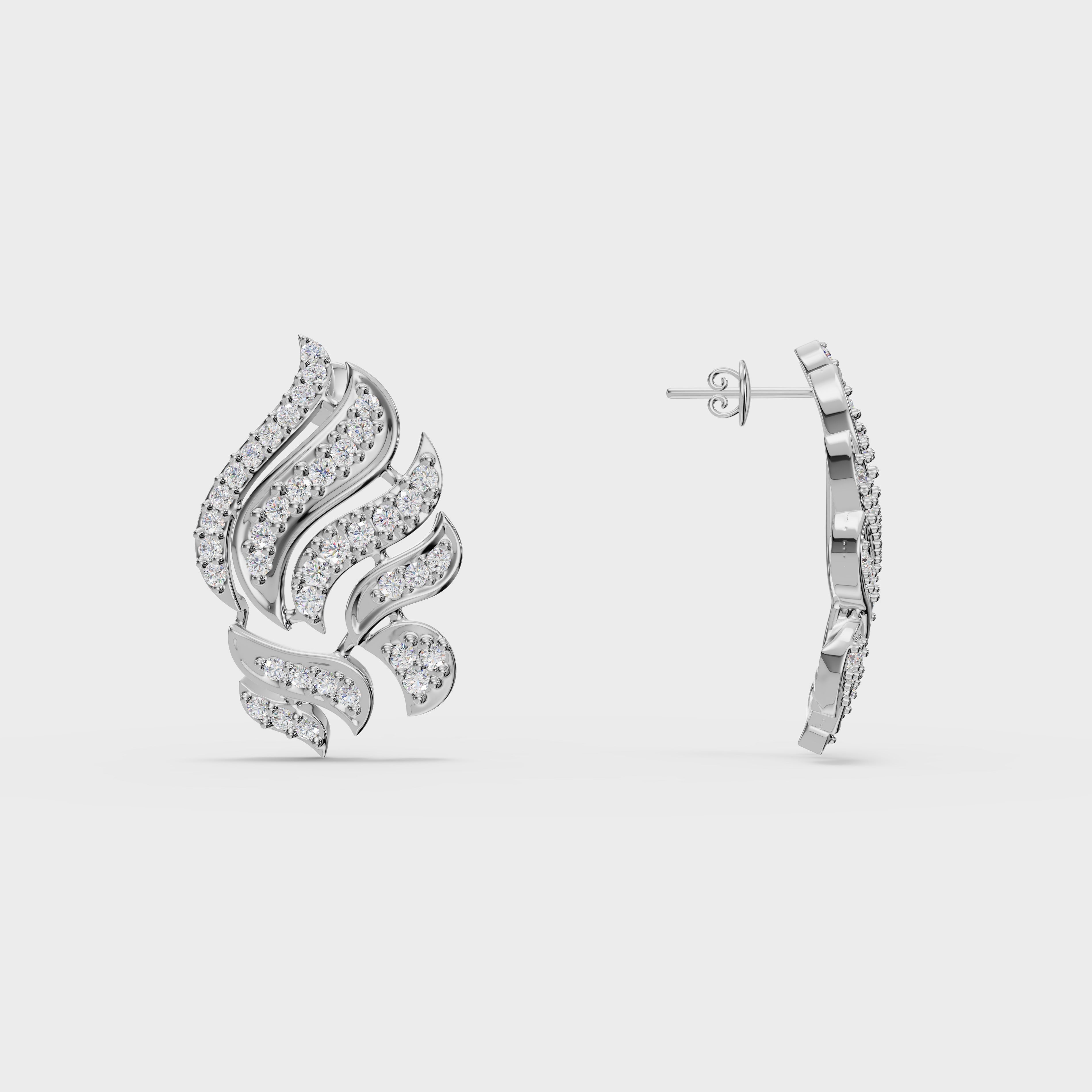 Floral Arc Earring